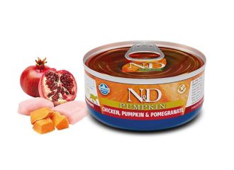 N&d cat chicken & pumpkin & pomegranate 80 g