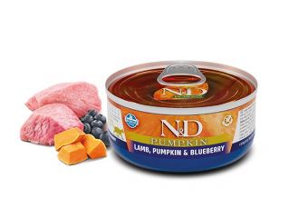 N&d cat lamb & pumpkin & blueberry 80 g