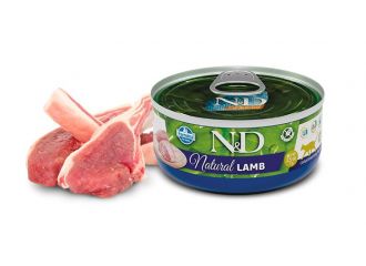 N&d cat natural lamb 80 g