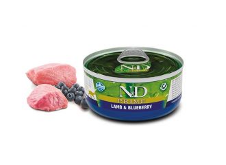 N&d wet cat prime agnello 80 g