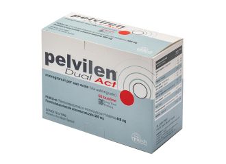 Pelvilen Dual Act Integratore Antinfiammatorio Area Pelvica 60 Bustine