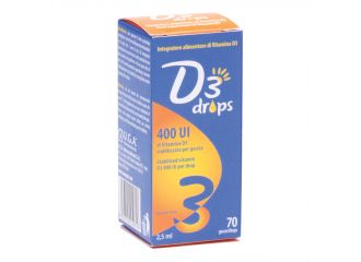 D3 drops 400 ui flaconcino 2,5 ml