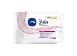 Nivea visage salviette struccanti delicate 25 pezzi