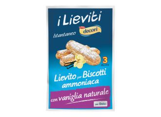 Ipafood lievito per biscotti ammoniaca senza glutine 3 x 8 g