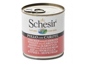 Schesir dog pollo con carote 285 g