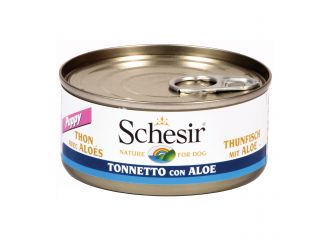 Schesir puppy tonnetto con aloe 150 g