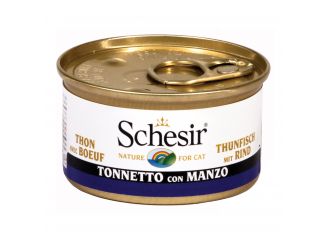 Schesir tonnetto con filetti di manzo 85 g