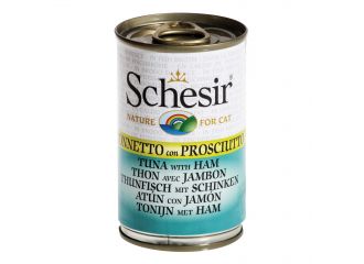 Schesir cat tonnetto con prosciutto 140 g