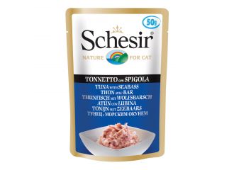 Schesir cat tonnetto con spigola 50 g