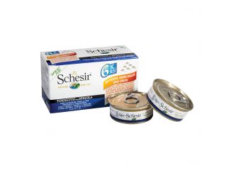 Schesir cat tonnetto con spigola multipack 6x50 g