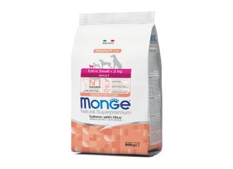 Monge extra small adult salmone & riso 800 g