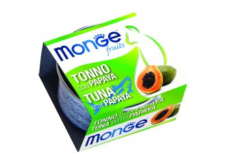 MONGE GATTO FRUITS LATTINA ADULTO TONNO & PAPAYA 80 GR