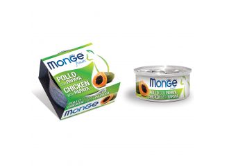 Monge fruits pollo con papaya 80 g