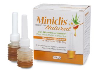 Miniclis natural md bamb.6pz