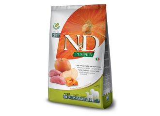 N&d gf pumpkin boar&apple adult medium/maxi 2,5 kg