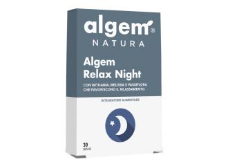 Algem relax night 30 capsule