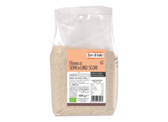 Farina di semi di lino scuri bio 400 g