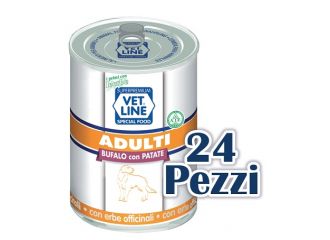 Vet line adulti bufalo/patate 400 g