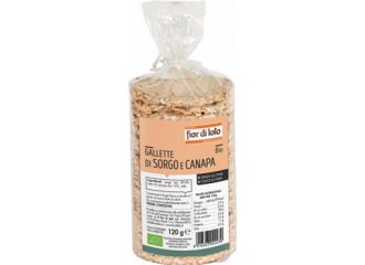 Gallette sorgo e canapa 120 g