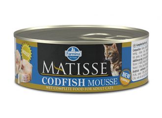 Matisse cat mousse codfish 85 g