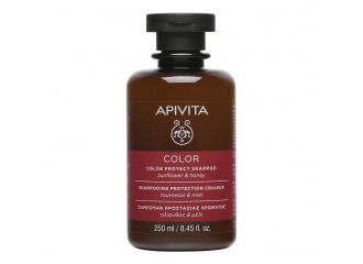 Apivita color protect shampoo sunflower e honey 250 ml