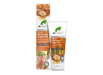 Dr organic argan hand&nail balm crema mani unghie 100 g