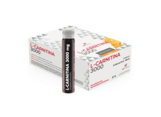 L carnitina 3000 mg 24 flaconcini 25 ml arancia