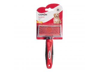 CAMON CANE CARDATORE CON DENTI IN ACCIAIO & PUNTE ARROTONDATE TG. "M" 8,5x4,5 CM