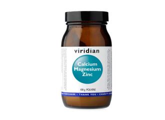 Viridian calcium magnesium zinc 100g polvere viridian calcio magnesio zinco