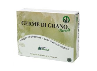 Germe di grano benoit 60 compresse da 500 mg