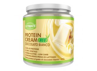 Ultimate protein cream veg cioccolato bianco 250 g