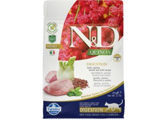 N&d quinoa feline digestion lamb quinoa fennel and mint adult 300 g