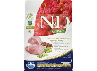 N&d quinoa feline weight management lamb quinoa broccoli and asparagus adult 300 g