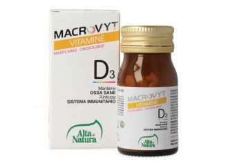 Macrovyt vitamina d3 veg 60 compresse orosolubili