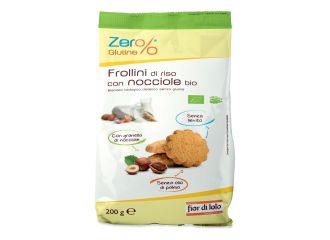 Zer%glutine frollini di riso con nocciole senza glutine 200 g