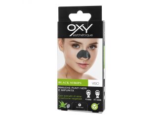 Oxy black strips 8 pezzi