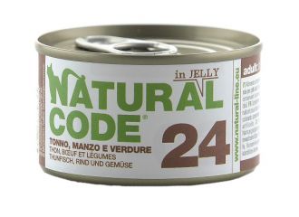 Natural code 24 tonno manzo e verdure