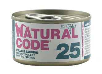 Natural code 25 pollo e sardine