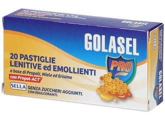 Golasel pro 20 pastiglie miele