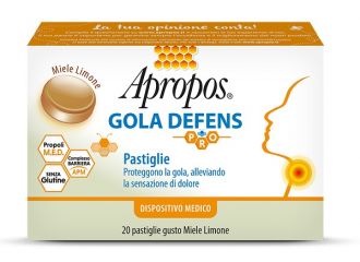 Apropos Gola Defens Pro Miele E Limone 20 Pastiglie