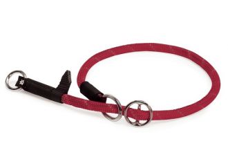 CAMON CANE COLLARE A STRANGOLO 10 MM x 700 MM ROSSO