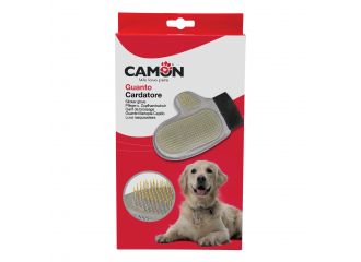 CAMON CANE GUANTO CARDATORE CON PUNTE IN PLASTICA