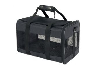 CAMON TRASPORTINO PICCOLI ANIMALI 53x32x32 CM NERO