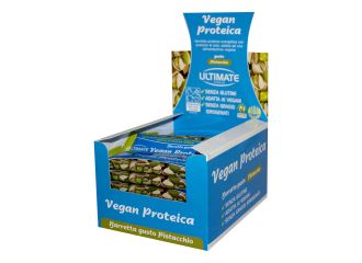 Ultimate barretta vegan proteica pistacchio 24 x 40 g