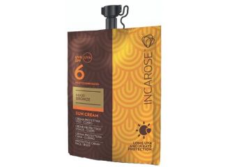 Incarose maxi bronze sun cream spf6 50 ml