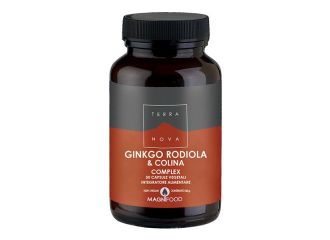 Terranova ginkgo/rodiola/colina complex 50 capsule