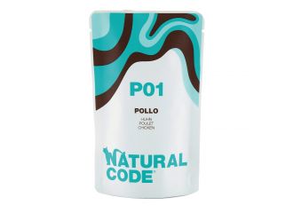 NATURAL CODE GATTO BUSTA (P01) ADULTO POLLO 70 GR