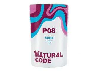 NATURAL CODE GATTO BUSTA (P08) ADULTO TONNO 70 GR