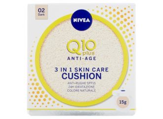 Nivea q10 plus anti-rughe 3 in 1 skin care cushion dark 15 ml