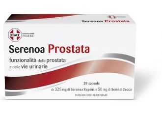 Matt divisione pharma serenoa prostata 20 capsule